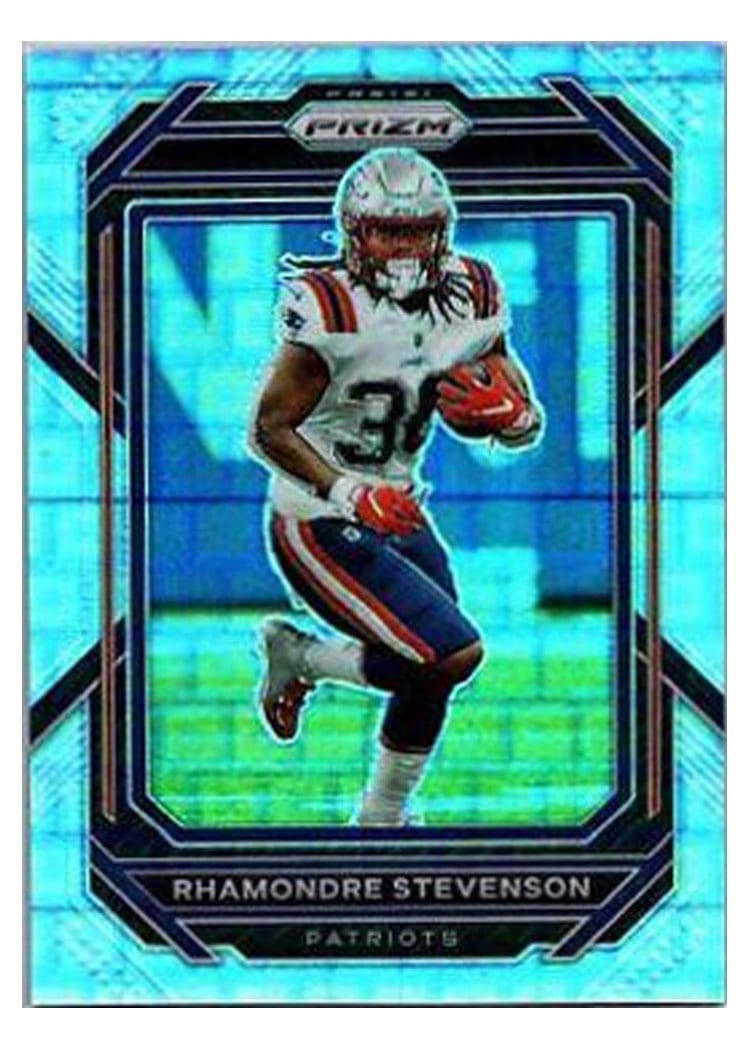 2022 Panini Prizm Base Set Rhamondre Stevenson #199 card