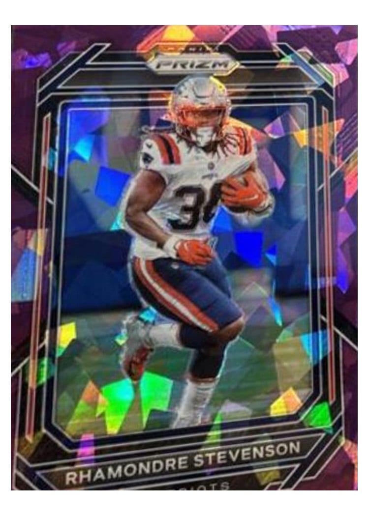 2022 Panini Prizm Base Set Rhamondre Stevenson #199 card