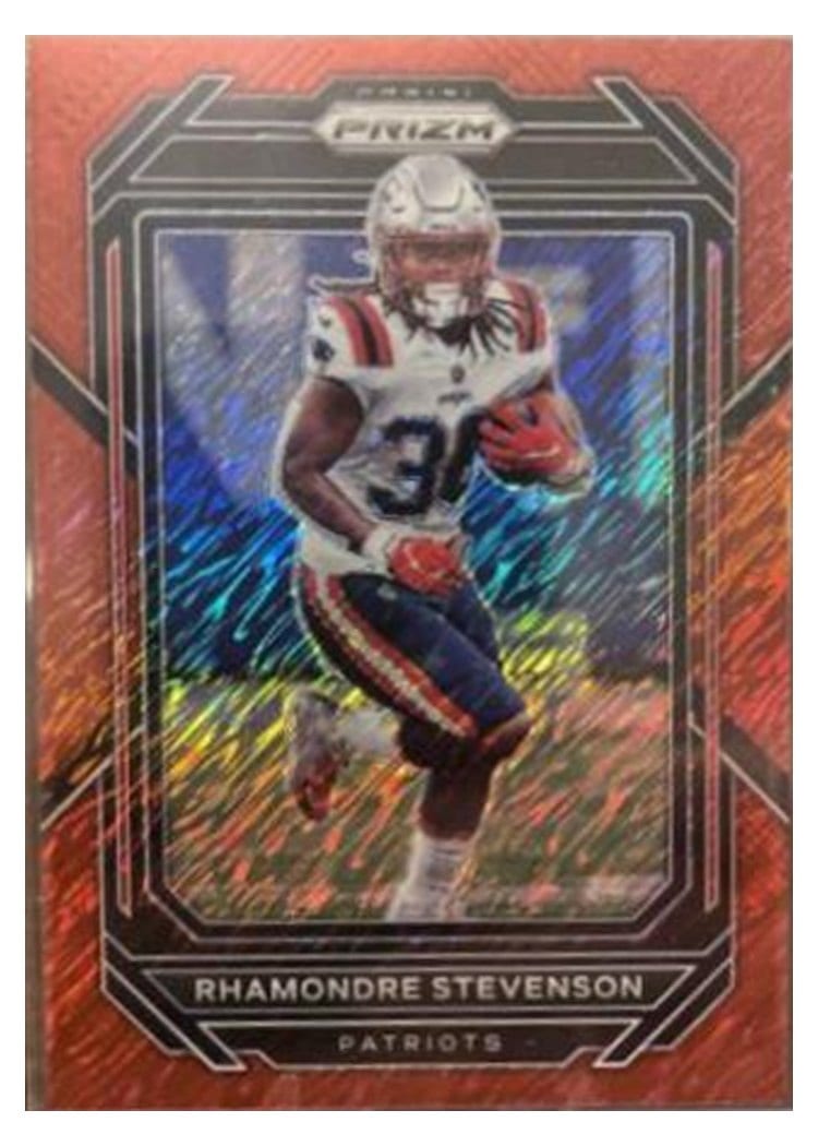 2022 Panini Prizm Base Set Rhamondre Stevenson #199 card