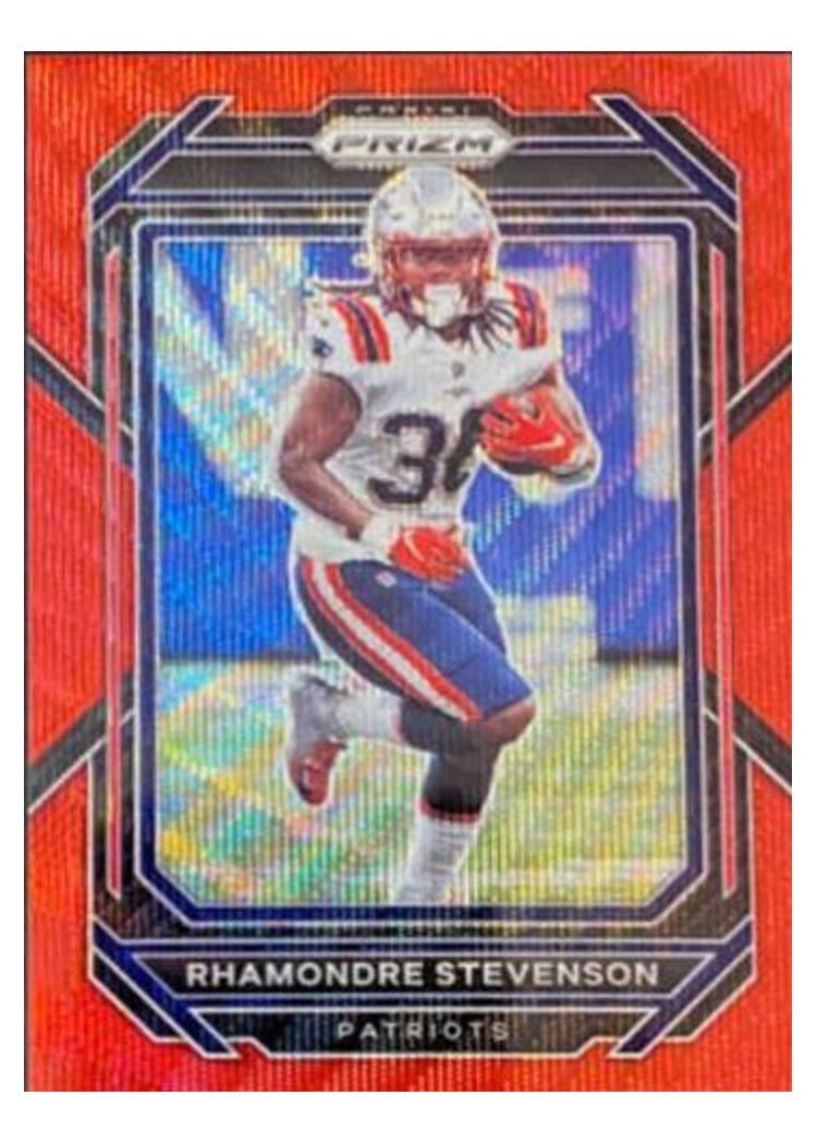 2022 Panini Prizm Base Set Rhamondre Stevenson #199 card