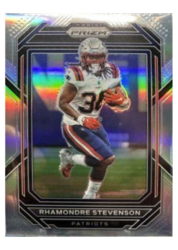 2022 Panini Prizm Base Set Rhamondre Stevenson #199 card