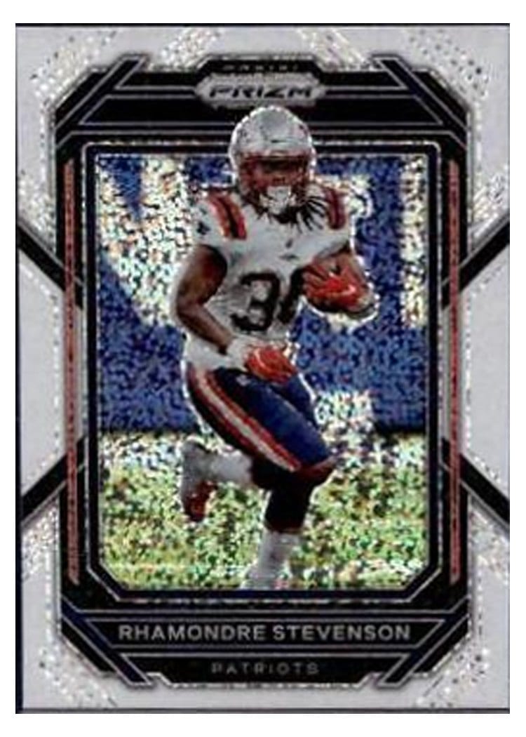 2022 Panini Prizm Base Set Rhamondre Stevenson #199 card