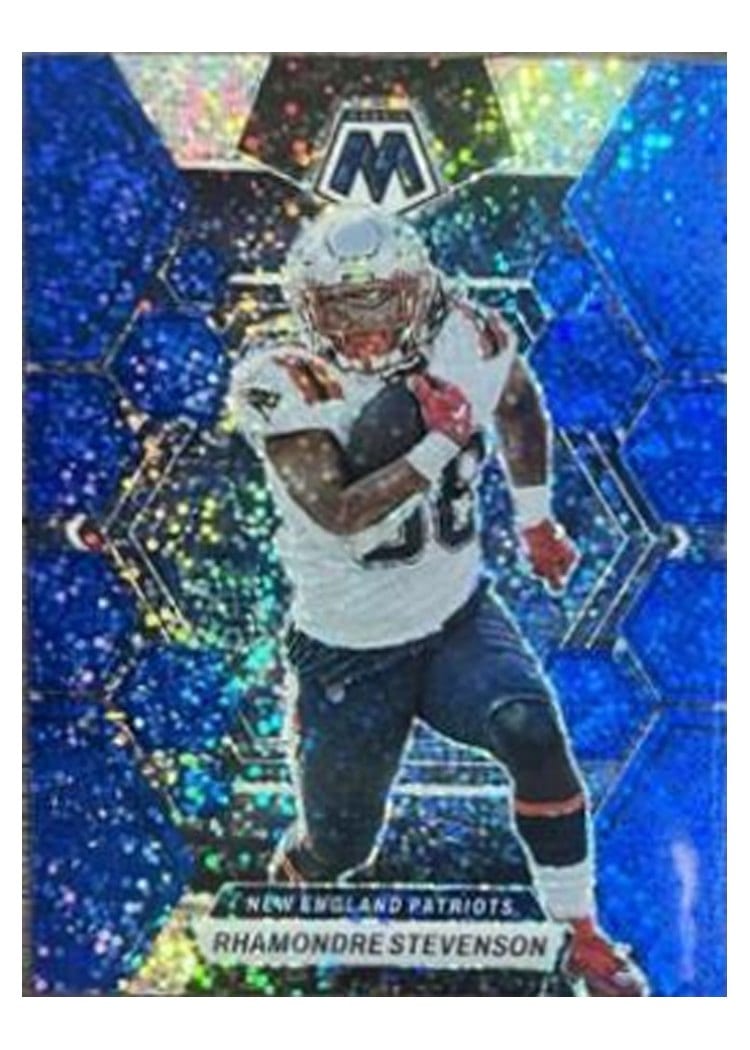 2023 Panini Mosaic Base Set Rhamondre Stevenson #161 card