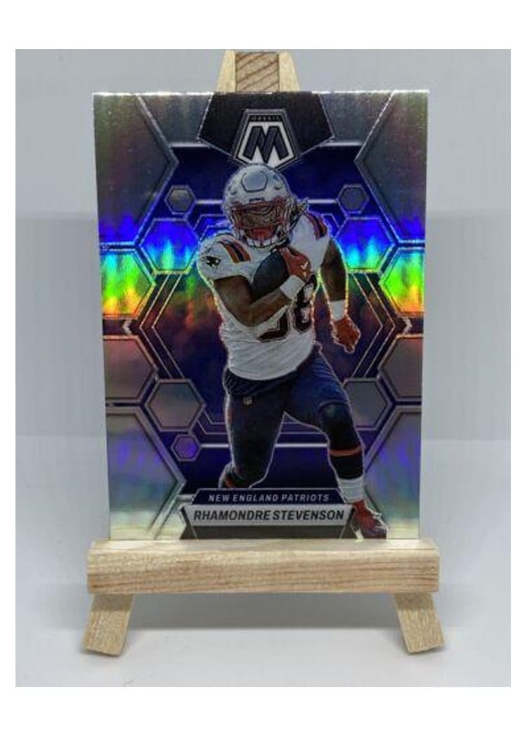 2023 Panini Mosaic Base Set Rhamondre Stevenson #161 card