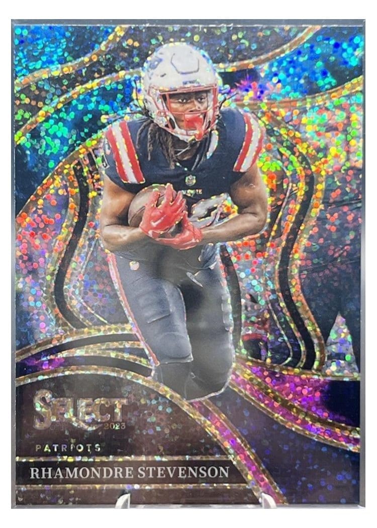 2023 Panini Select Base Set Rhamondre Stevenson #223 card