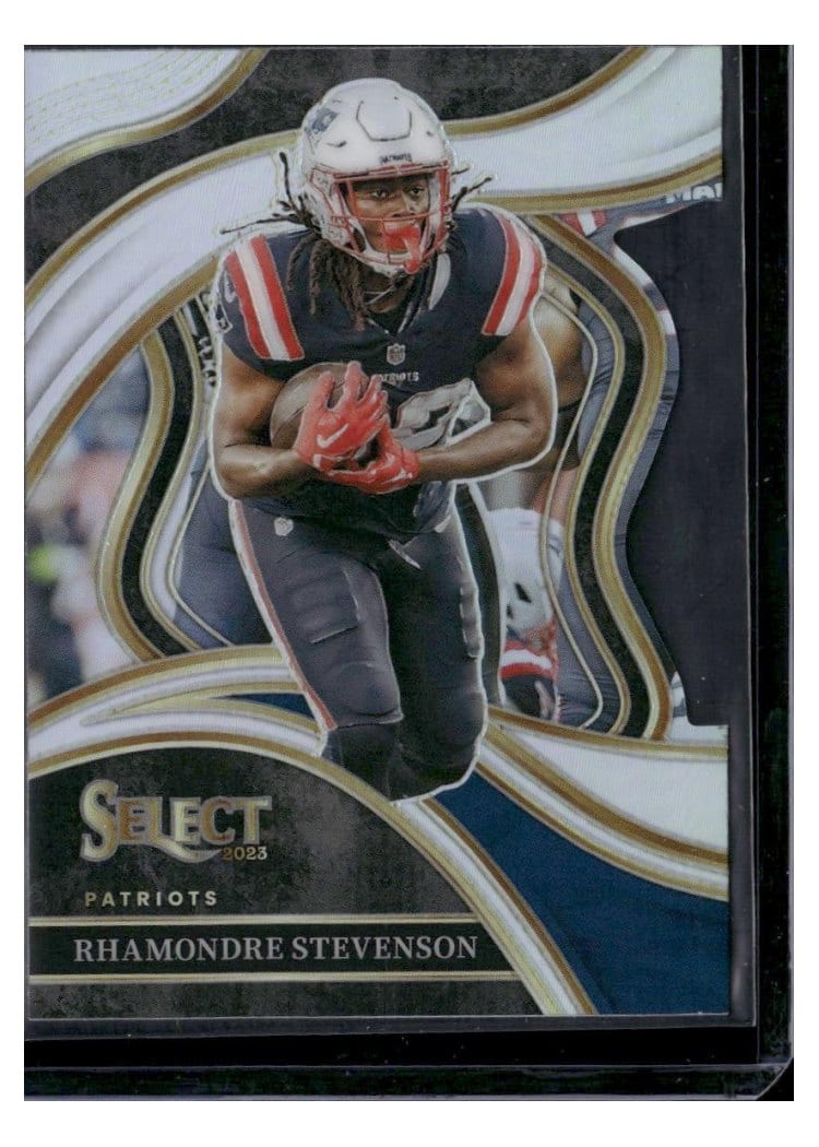 2023 Panini Select Base Set Rhamondre Stevenson #223 card
