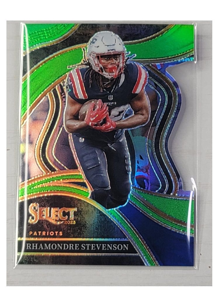 2023 Panini Select Base Set Rhamondre Stevenson #223 card