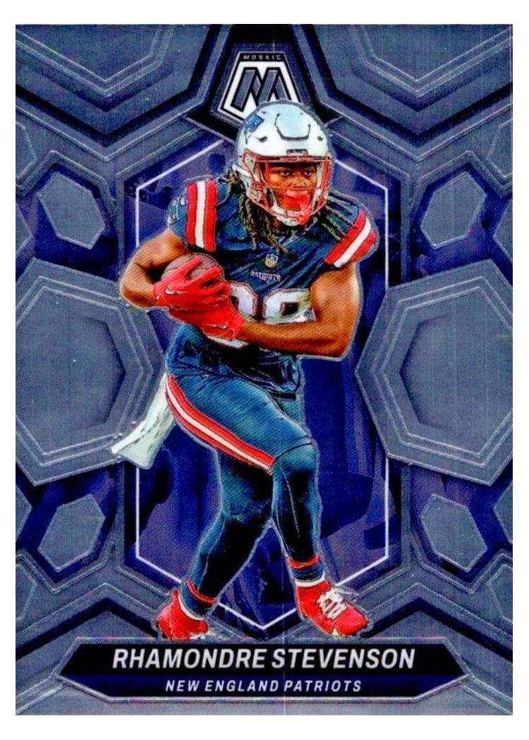 2024 Panini Mosaic Base Set Rhamondre Stevenson #149 card