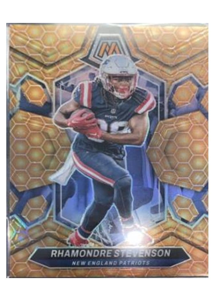 2024 Panini Mosaic Base Set Rhamondre Stevenson #149 card