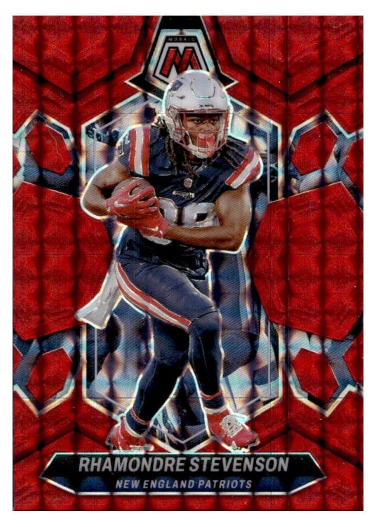 2024 Panini Mosaic Base Set Rhamondre Stevenson #149 card