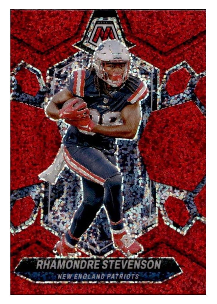 2024 Panini Mosaic Base Set Rhamondre Stevenson #149 card
