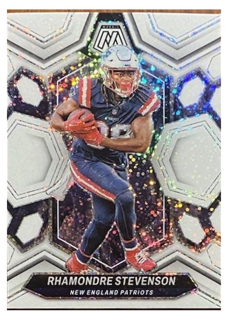 2024 Panini Mosaic Base Set Rhamondre Stevenson #149 card