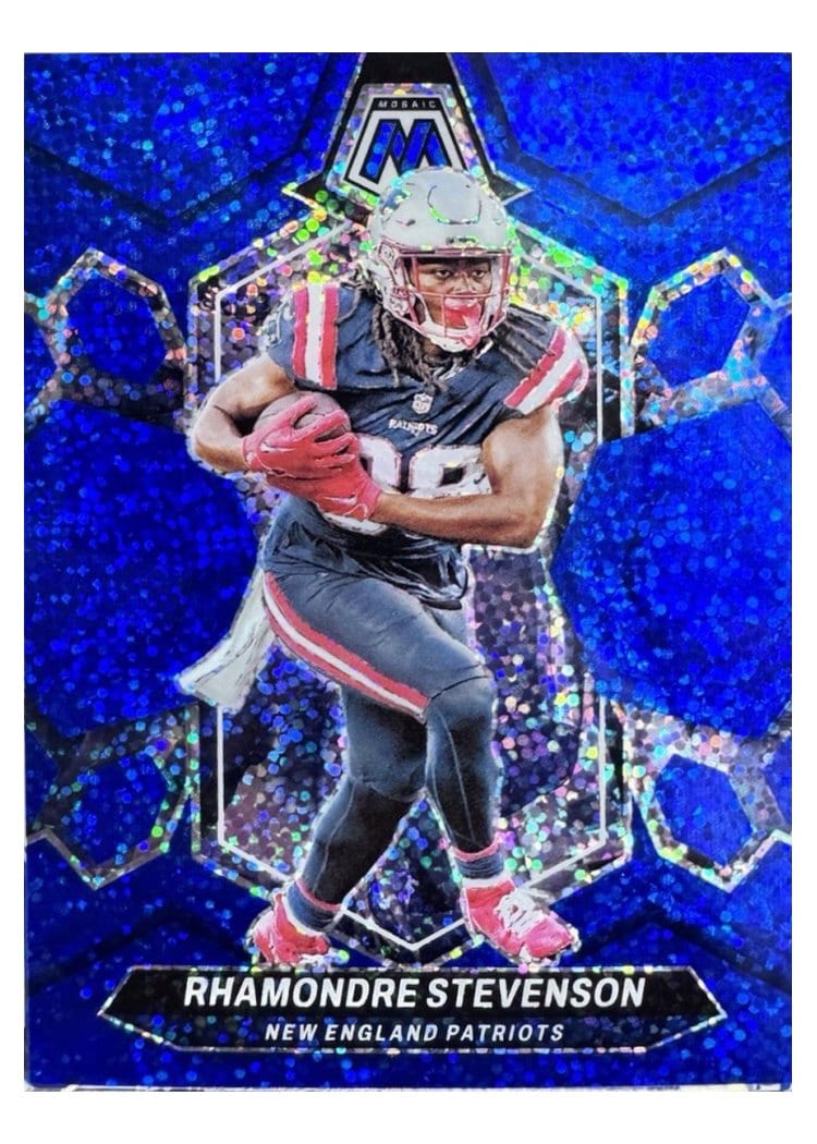 2024 Panini Mosaic Base Set Rhamondre Stevenson #149 card