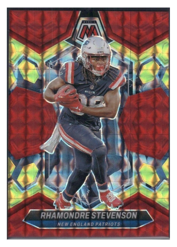 2024 Panini Mosaic Base Set Rhamondre Stevenson #149 card