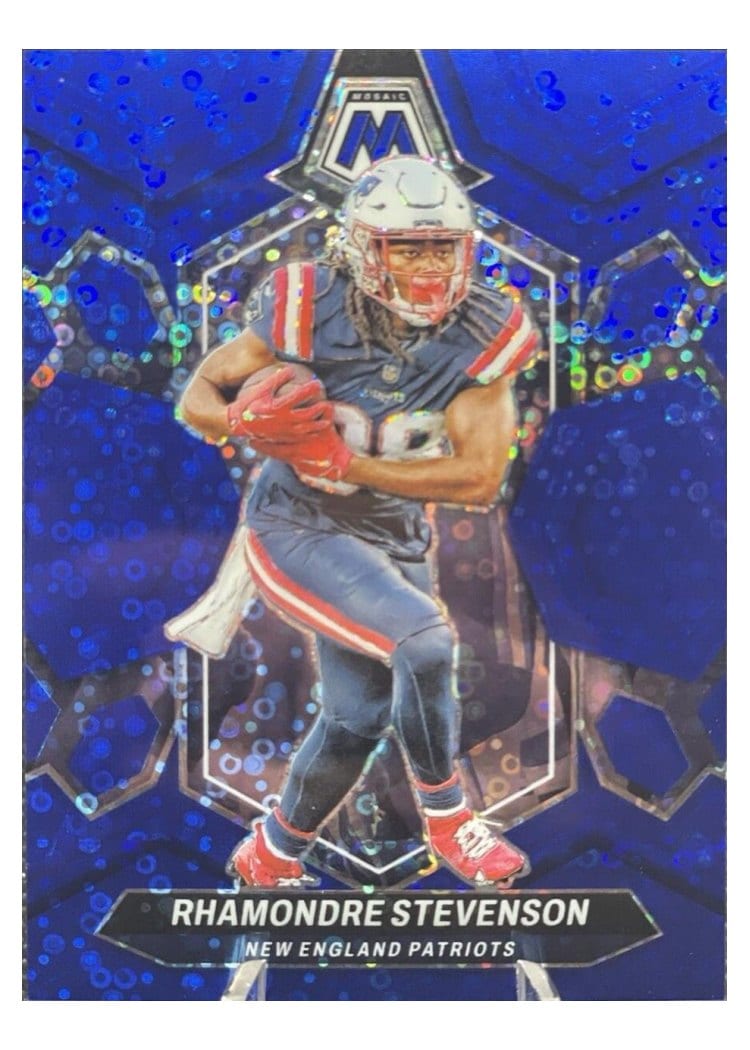 2024 Panini Mosaic Base Set Rhamondre Stevenson #149 card