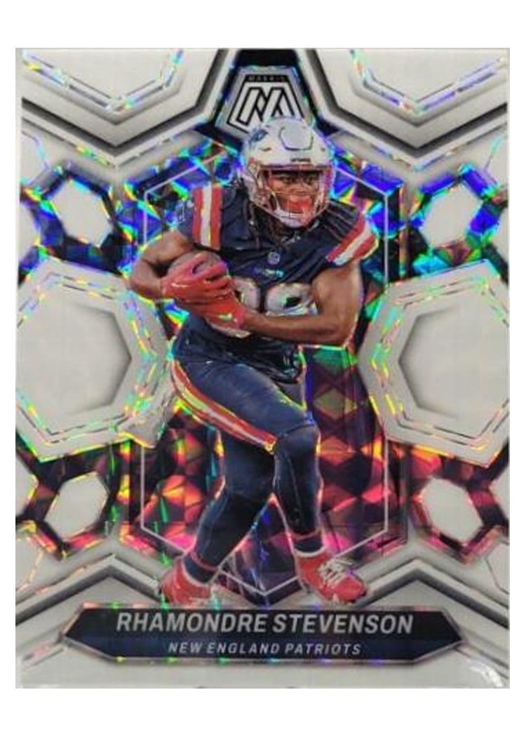 2024 Panini Mosaic Base Set Rhamondre Stevenson #149 card