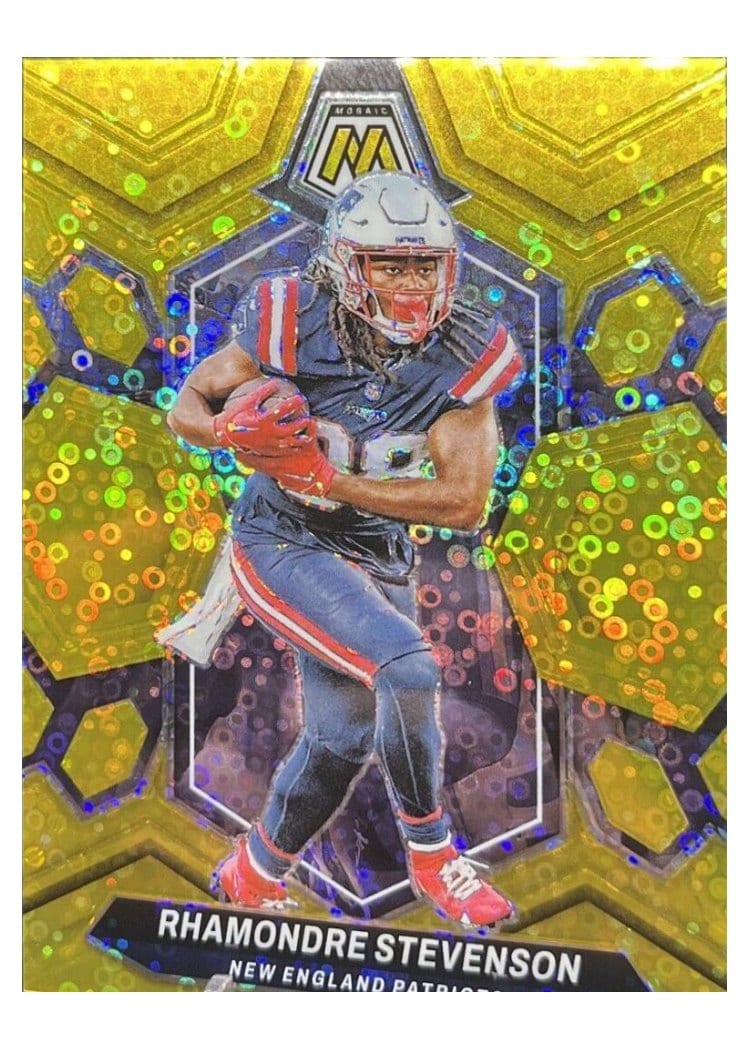 2024 Panini Mosaic Base Set Rhamondre Stevenson #149 card
