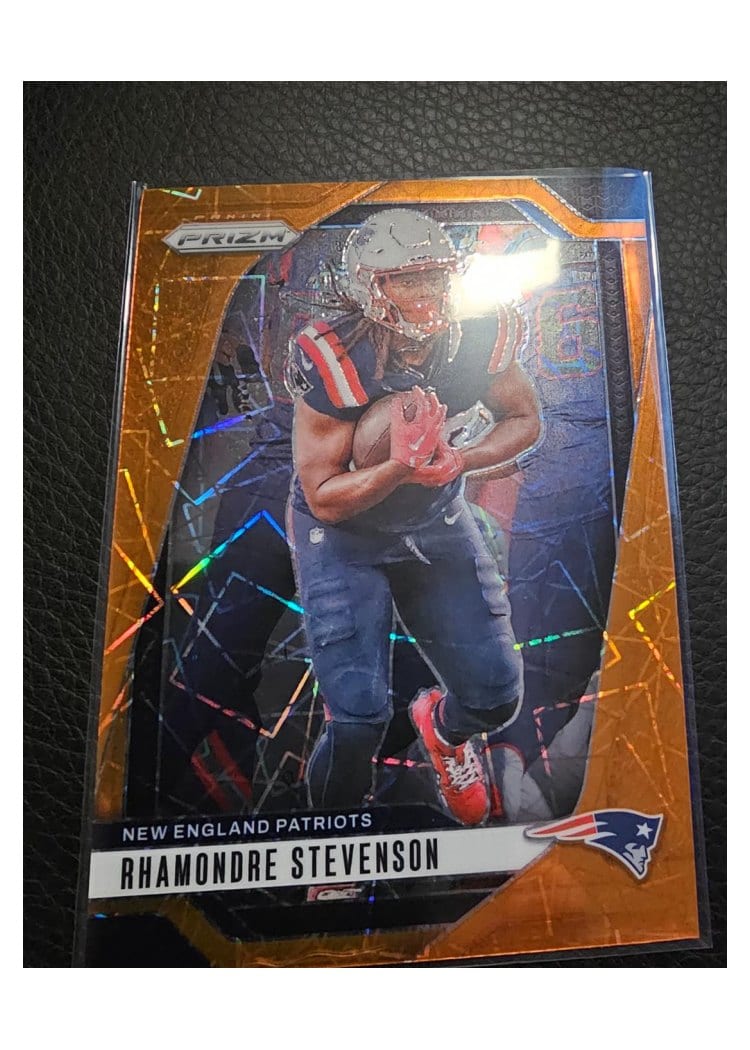 2024 Panini Prizm Base Set Rhamondre Stevenson #195 card