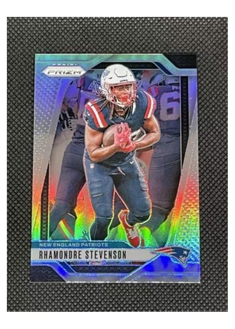 2024 Panini Prizm Base Set Rhamondre Stevenson #195 card