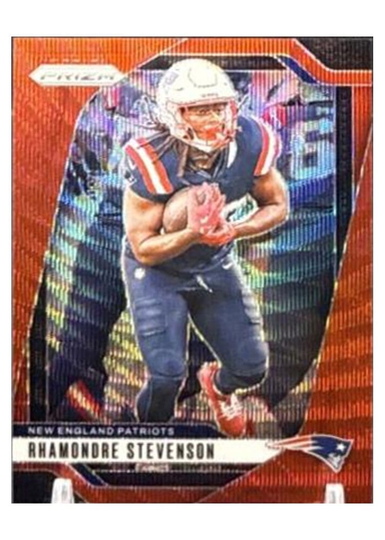2024 Panini Prizm Base Set Rhamondre Stevenson #195 card