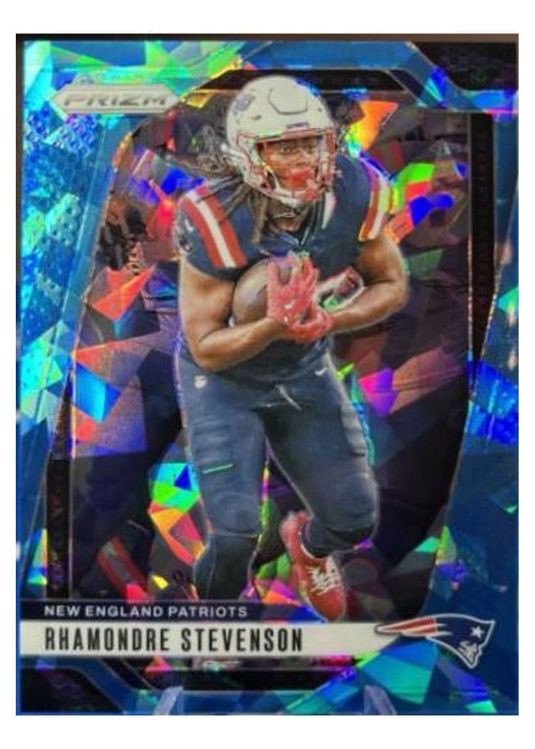 2024 Panini Prizm Base Set Rhamondre Stevenson #195 card