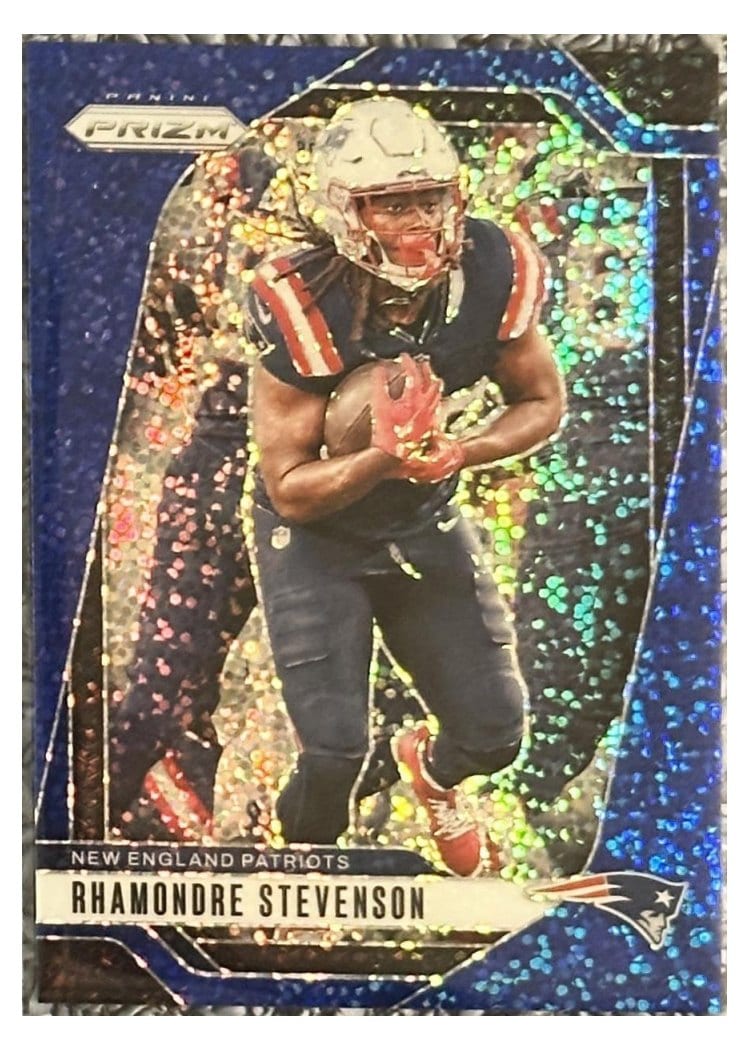 2024 Panini Prizm Base Set Rhamondre Stevenson #195 card