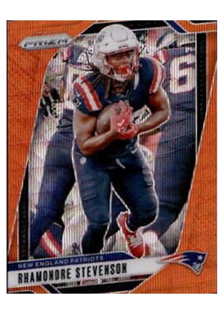 2024 Panini Prizm Base Set Rhamondre Stevenson #195 card