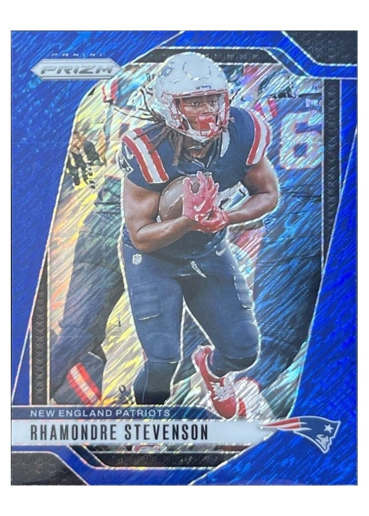 2024 Panini Prizm Base Set Rhamondre Stevenson #195 card