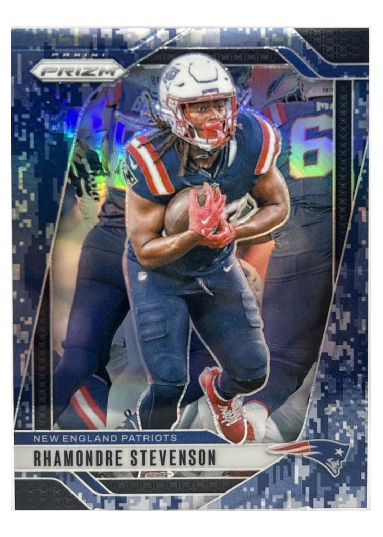 2024 Panini Prizm Base Set Rhamondre Stevenson #195 card