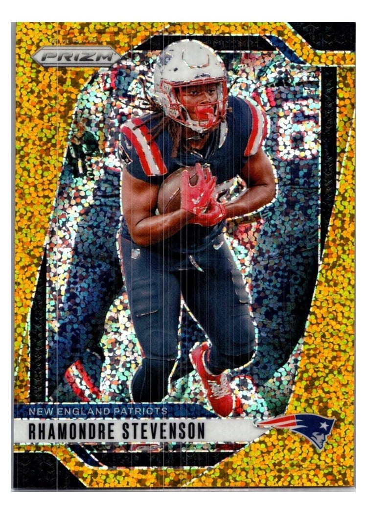 2024 Panini Prizm Base Set Rhamondre Stevenson #195 card