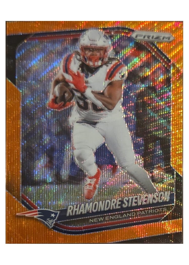 2025 Panini Prizm Base Set Rhamondre Stevenson #84 card