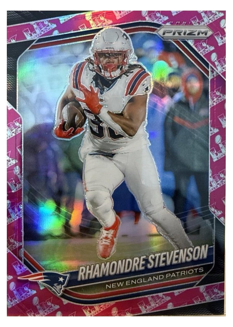 2025 Panini Prizm Base Set Rhamondre Stevenson #84 card