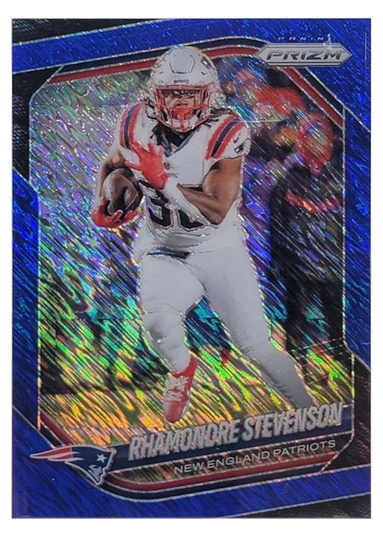 2025 Panini Prizm Base Set Rhamondre Stevenson #84 card