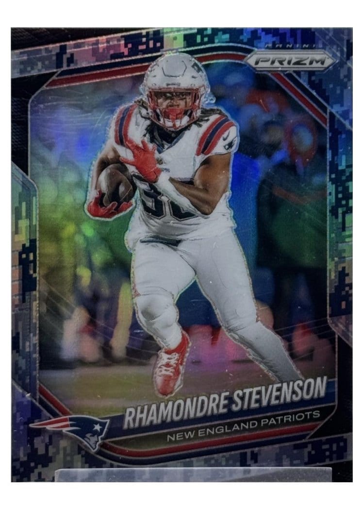 2025 Panini Prizm Base Set Rhamondre Stevenson #84 card