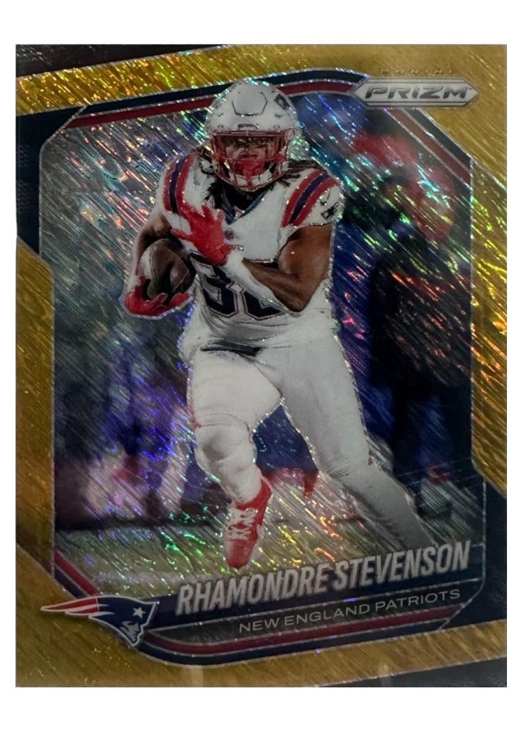 2025 Panini Prizm Base Set Rhamondre Stevenson #84 card