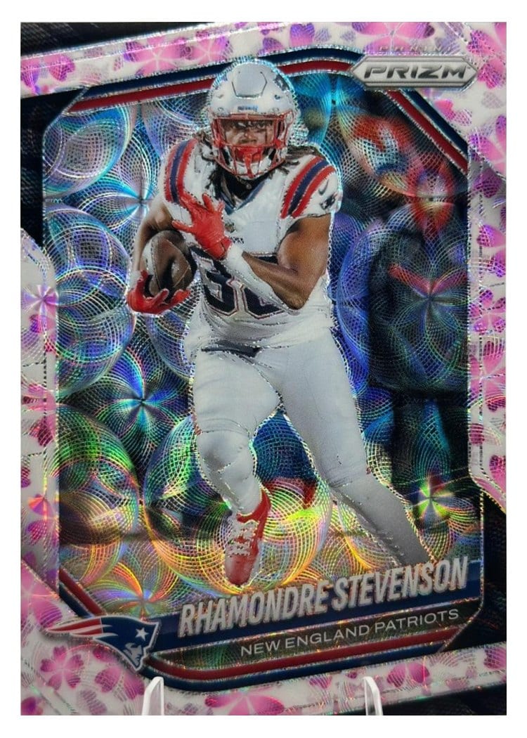 2025 Panini Prizm Base Set Rhamondre Stevenson #84 card