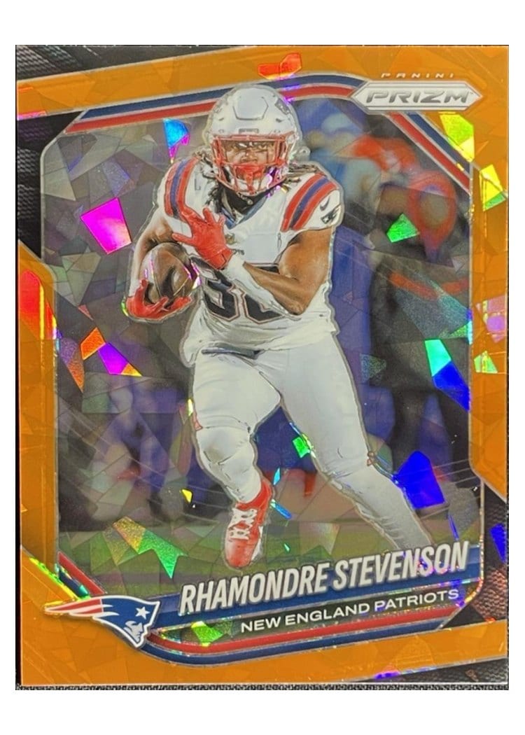 2025 Panini Prizm Base Set Rhamondre Stevenson #84 card