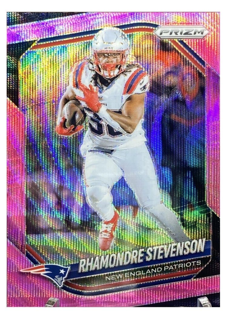 2025 Panini Prizm Base Set Rhamondre Stevenson #84 card