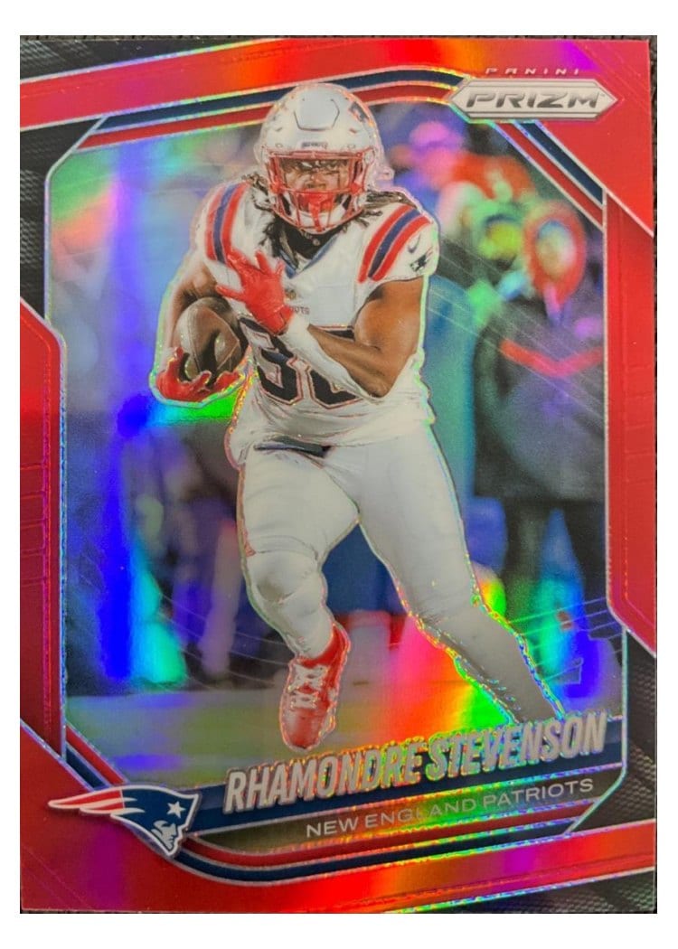 2025 Panini Prizm Base Set Rhamondre Stevenson #84 card