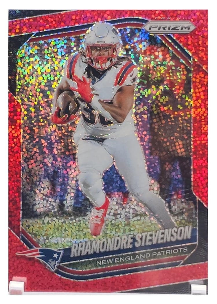 2025 Panini Prizm Base Set Rhamondre Stevenson #84 card