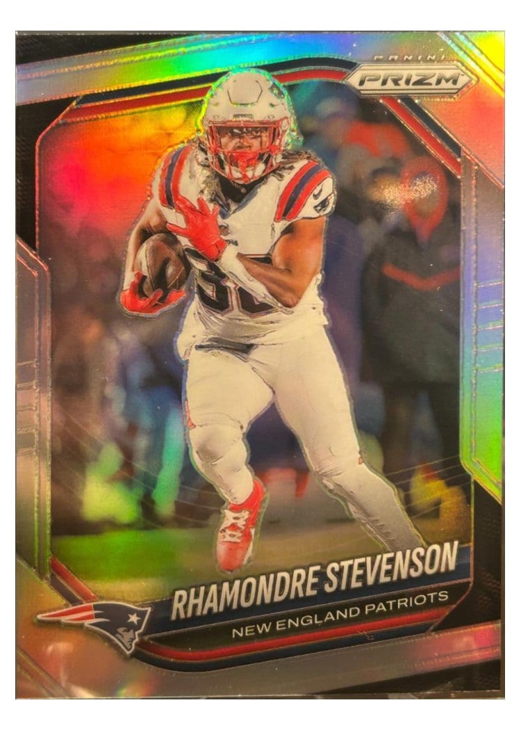 2025 Panini Prizm Base Set Rhamondre Stevenson #84 card