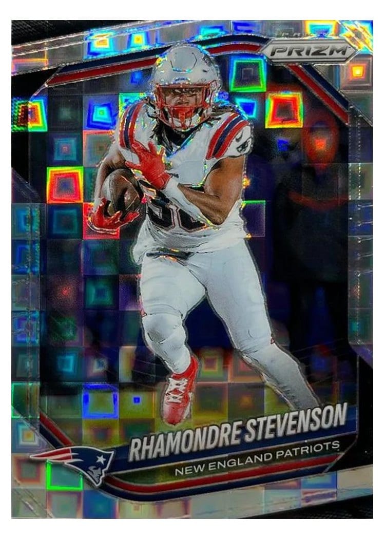 2025 Panini Prizm Base Set Rhamondre Stevenson #84 card