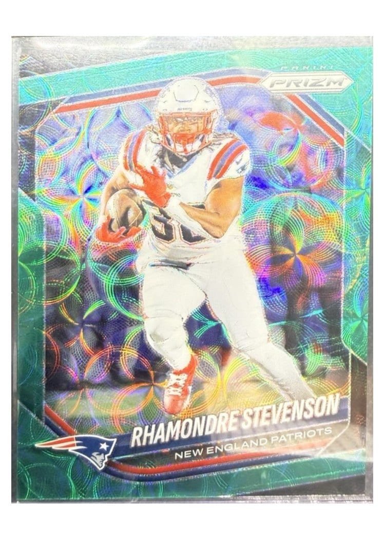 2025 Panini Prizm Base Set Rhamondre Stevenson #84 card