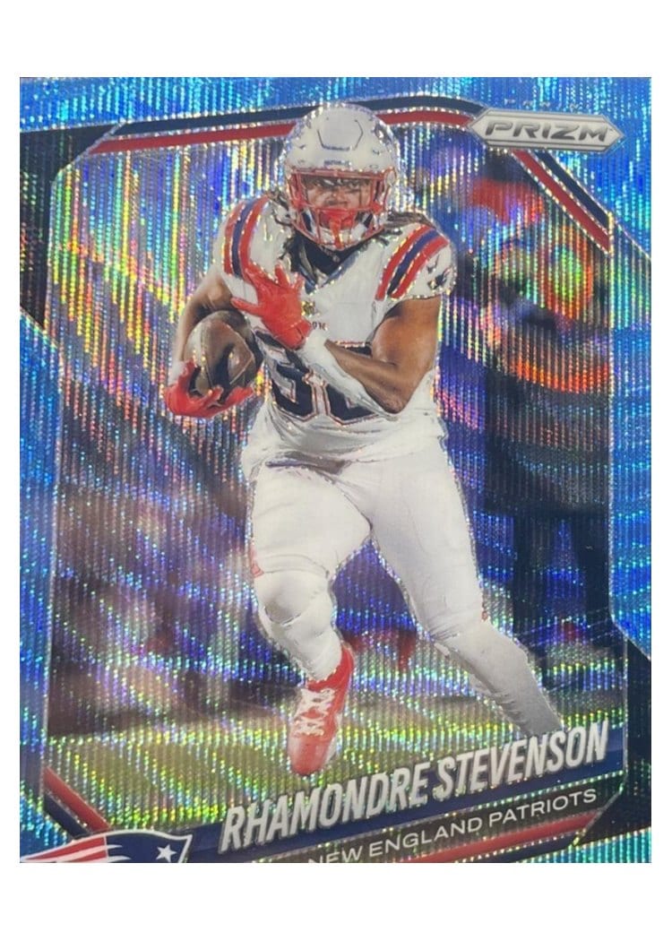 2025 Panini Prizm Base Set Rhamondre Stevenson #84 card