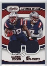 2024 Panini Absolute Team Tandem Materials Rhamondre Stevenson / JuJu Smith-Schuster #TTM-NE card