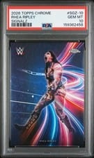 2026 Topps Chrome WWE Signalz Rhea Ripley #SGZ-10 card