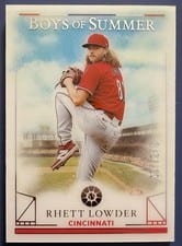 2024 Panini Boys of Summer Base Set Rhett Lowder #15 card