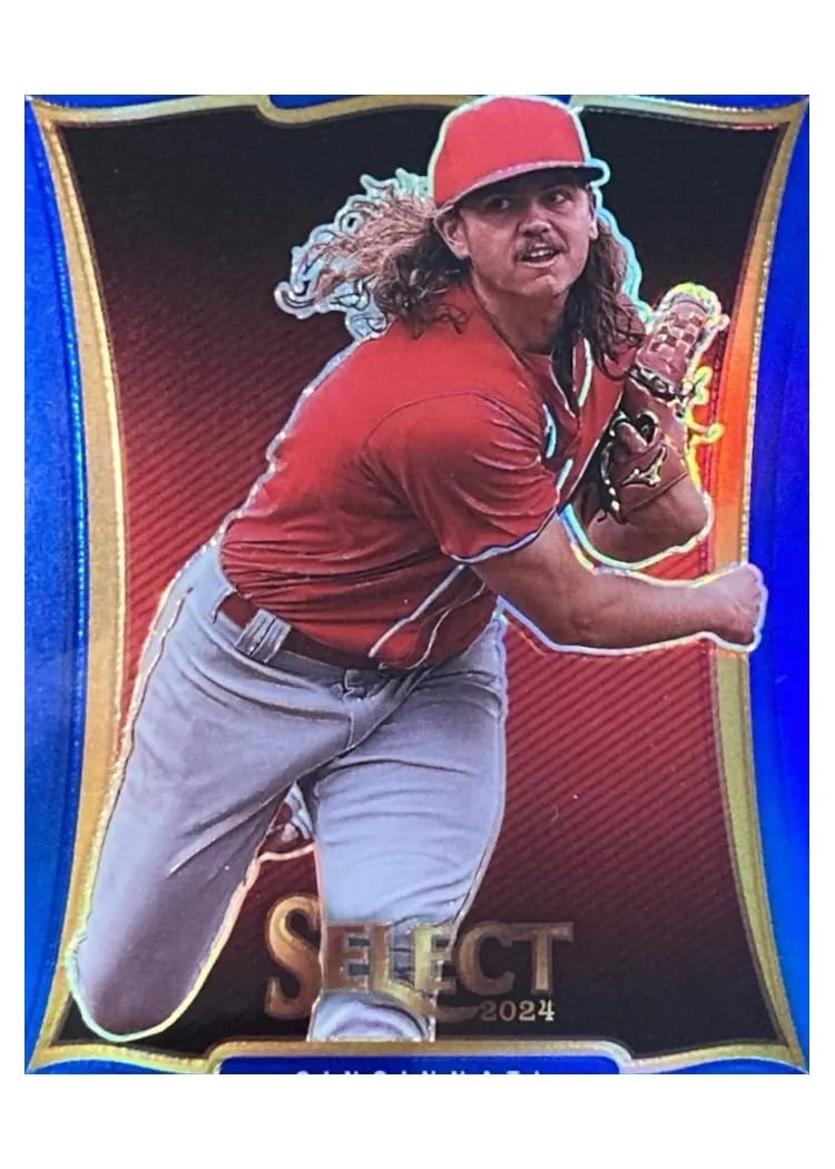 2024 Panini Select Select Throwback Rhett Lowder #24 card