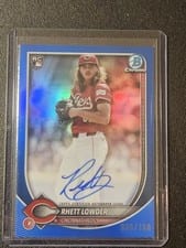 2025 Bowman Chrome Rookie Autographs Rhett Lowder #CRA-RL card