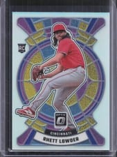 2025 Donruss Stained Glass Rhett Lowder #1 card